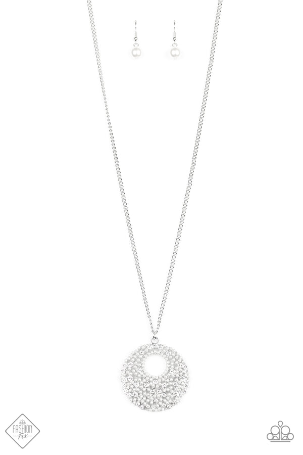 Pearl Panache - White Necklace