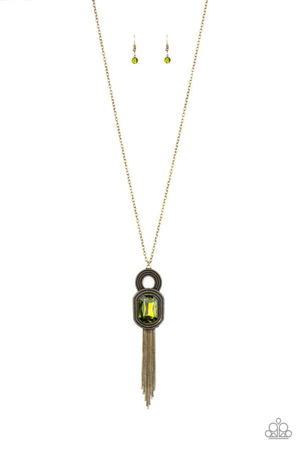 A Good TALISMAN Is Hard To Find - Green Necklace