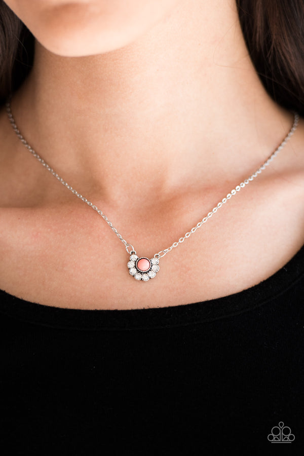 Pampered Princess - Orange Necklace
