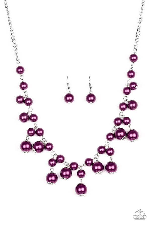 Soon To Be Mrs. - Purple Necklace