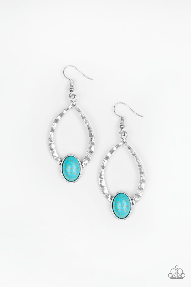 Pony Up - Blue Earrings