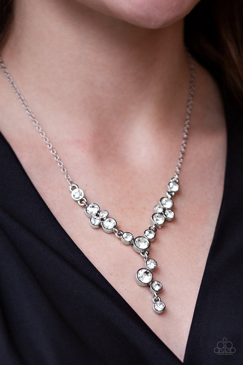 Five Star Starlet  - White Necklace