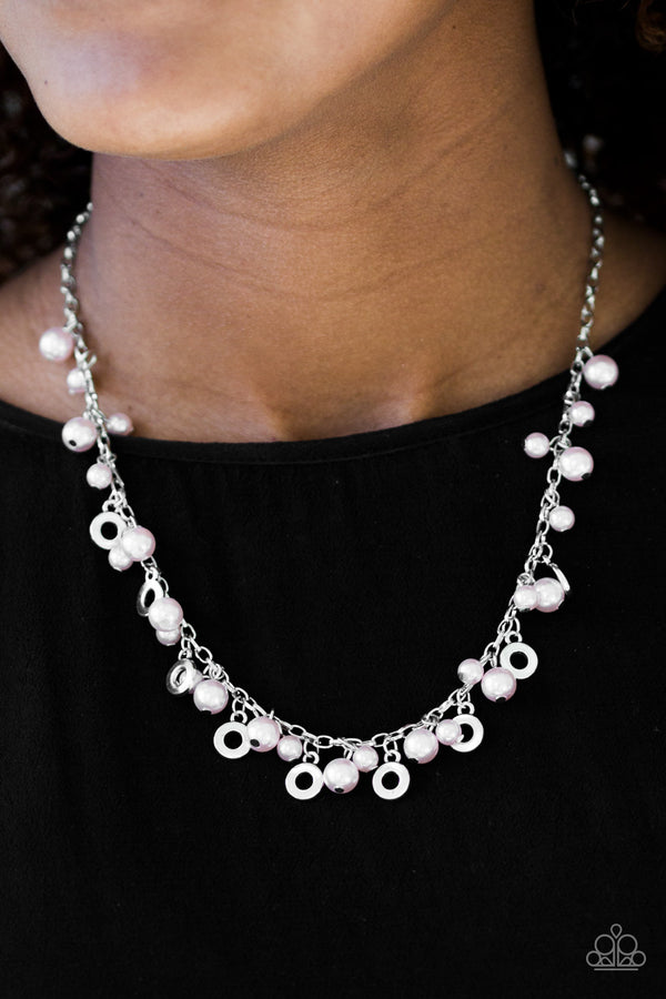 Elegant Ensemble - Silver Necklace