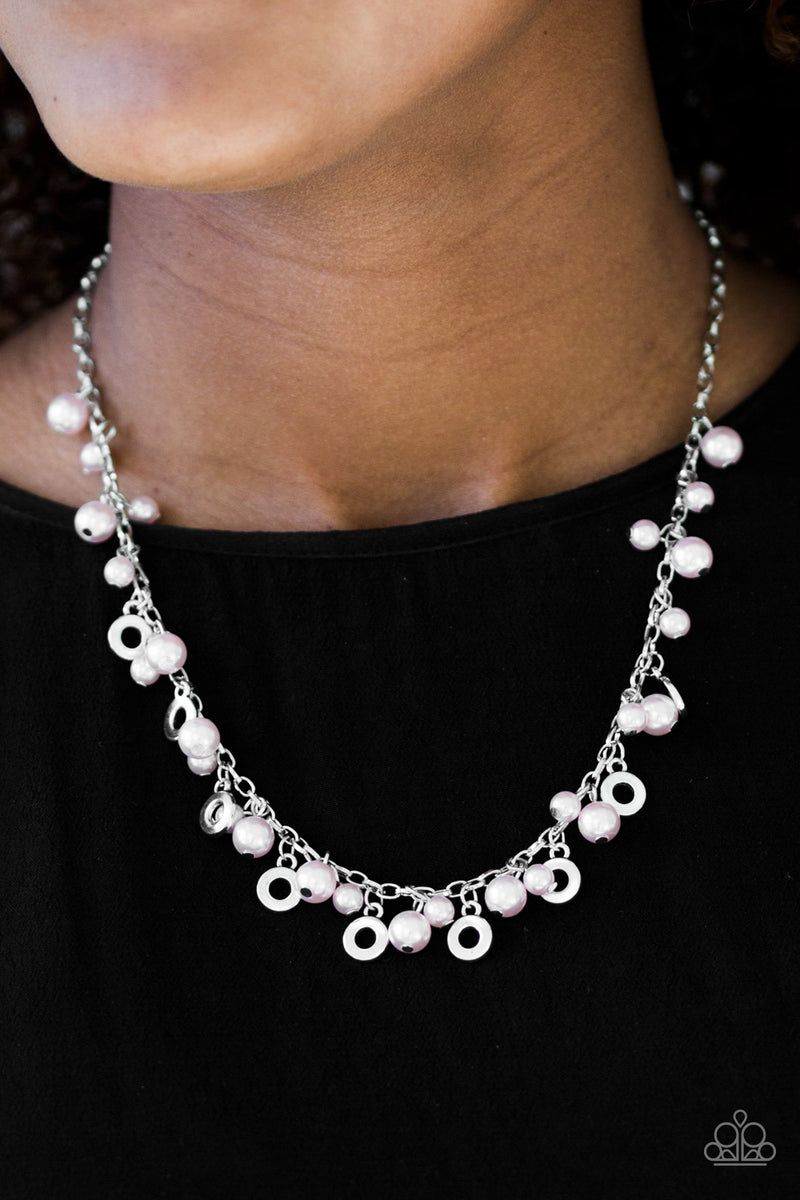 Elegant Ensemble - Silver Necklace