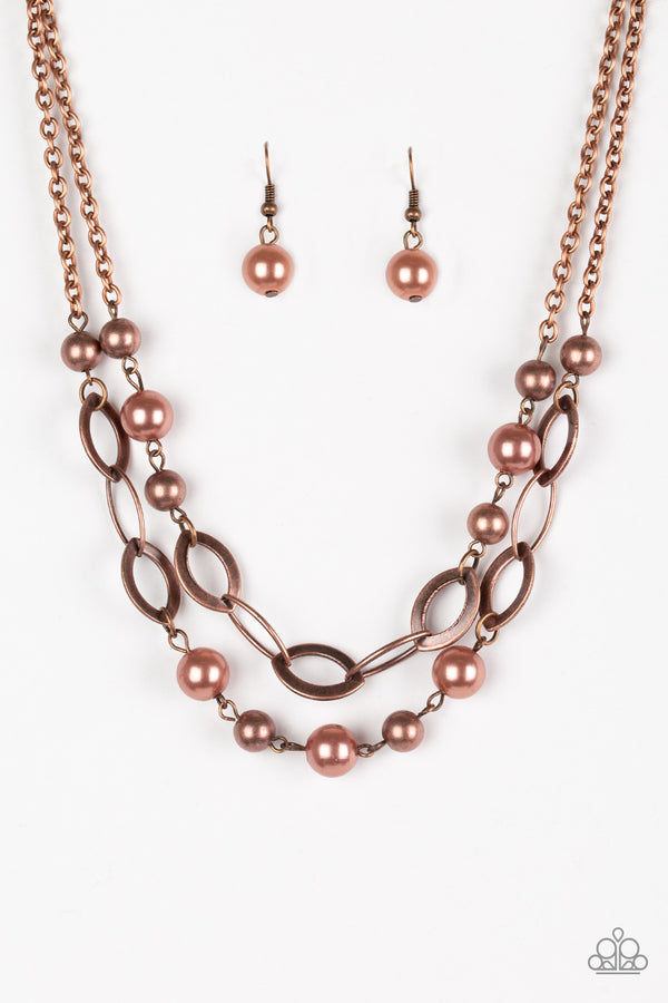 GLIMMER Takes All - Copper Necklace