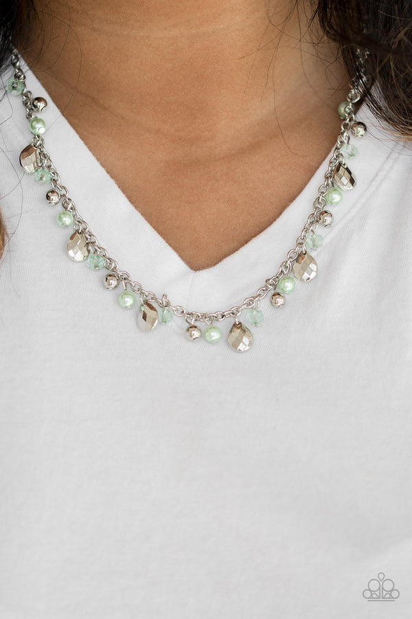 Spring Sophistication - Green Necklace