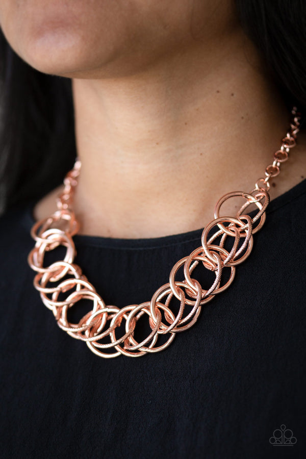 Heavy Metal Hero - Copper Necklace