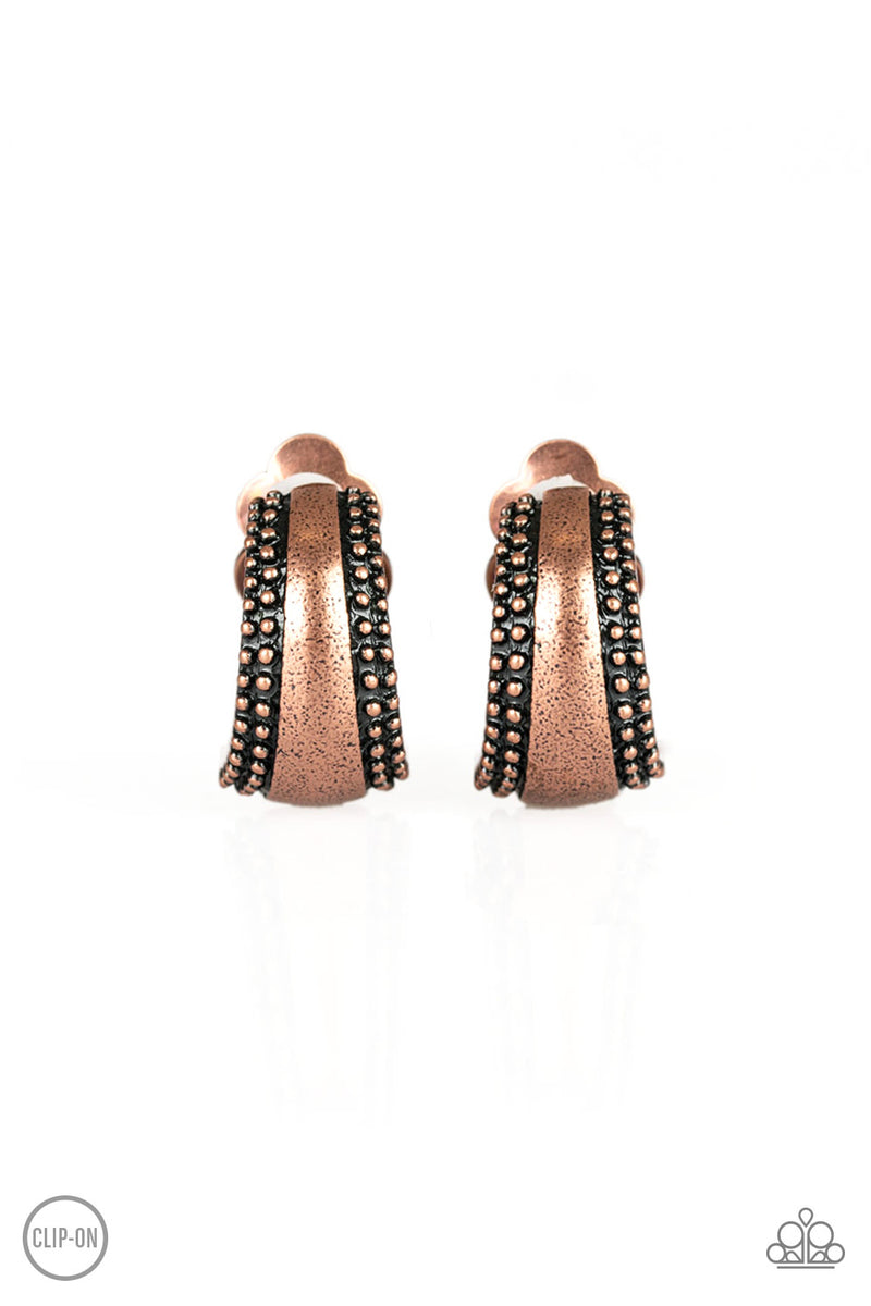 Bells Ringing - Copper Earring