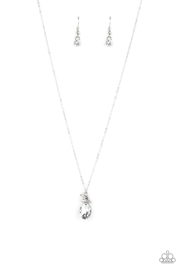 Diamonds for Days - White Necklace