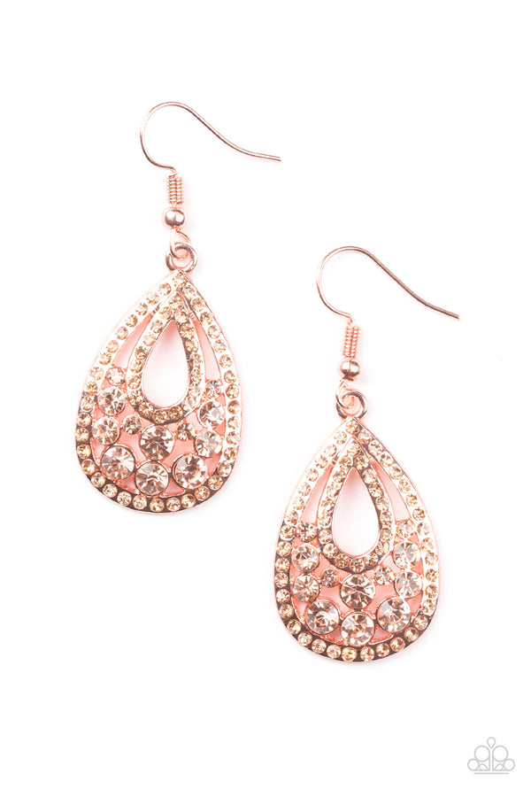 Sparkling Stardom - Copper Earring