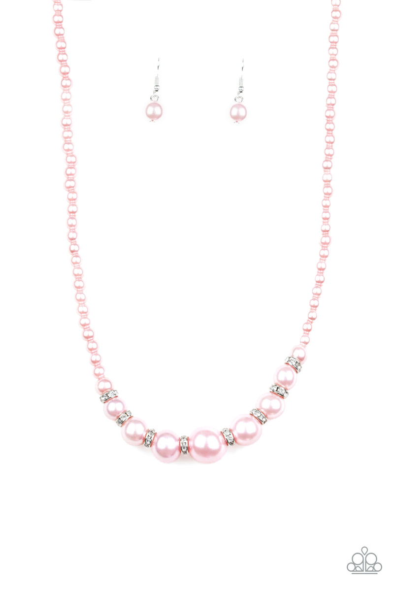 SoHo Sweetheart - Pink Necklace