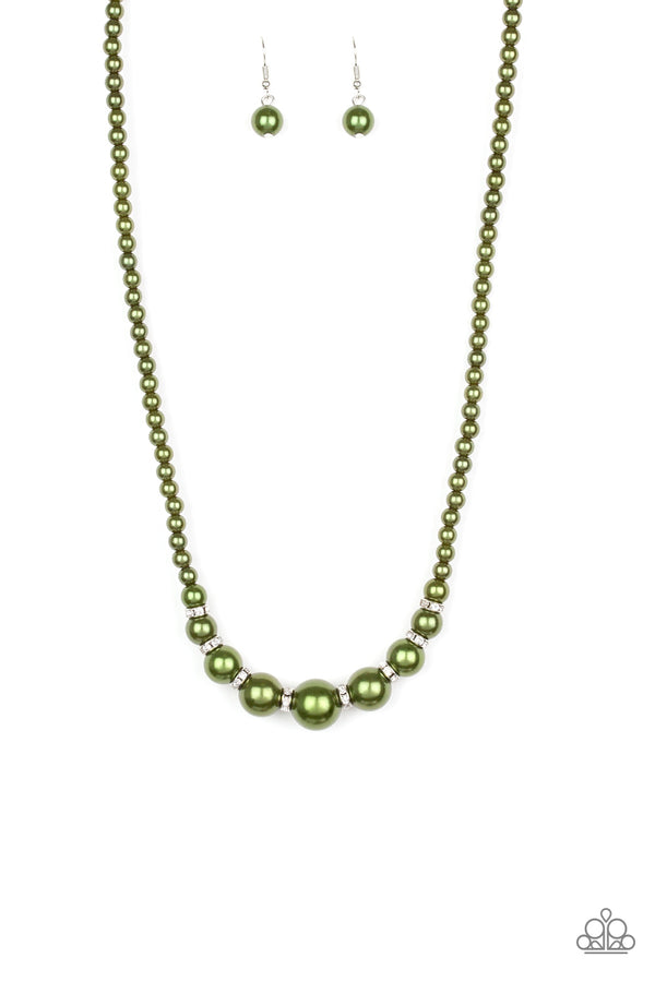 SoHo Sweetheart - Green Necklace