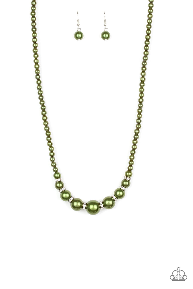 SoHo Sweetheart - Green Necklace