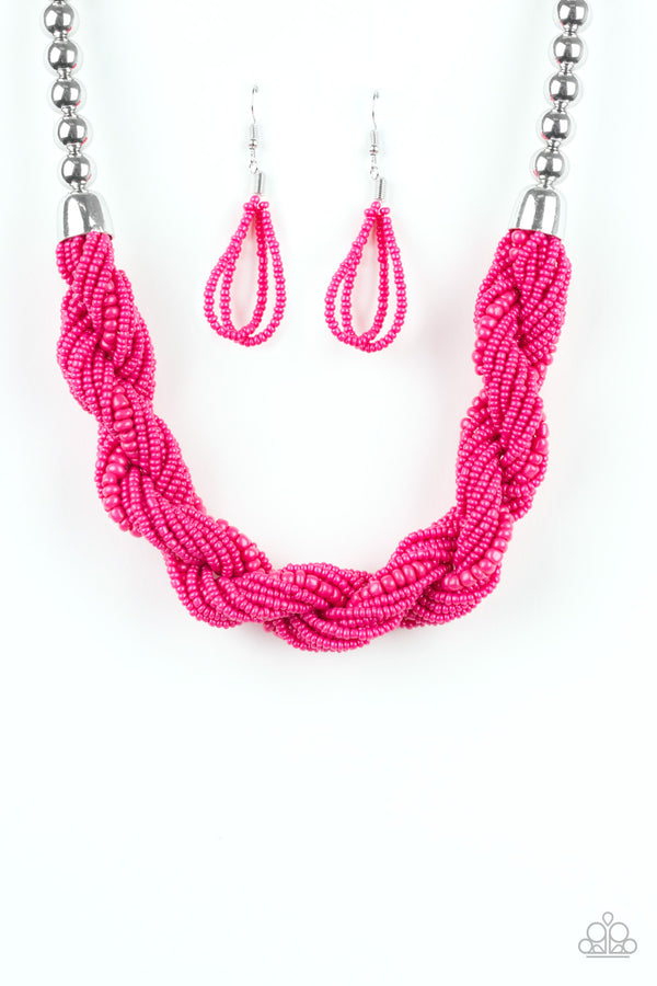 Savannah Surfin' - Pink Necklace