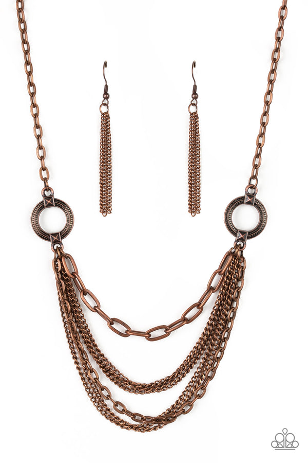 CHAINS Of Command - Copper Necklace