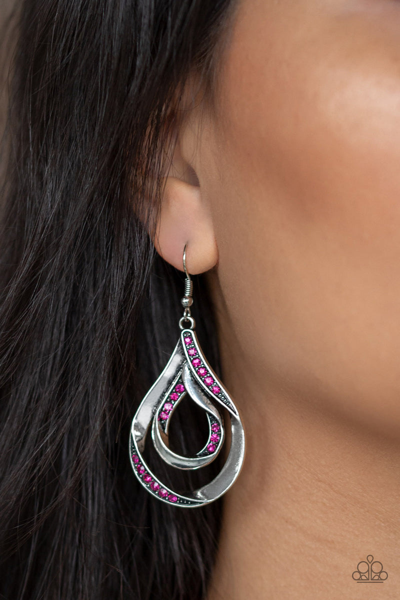 Flavor Of The FLEEK - Pink Earring