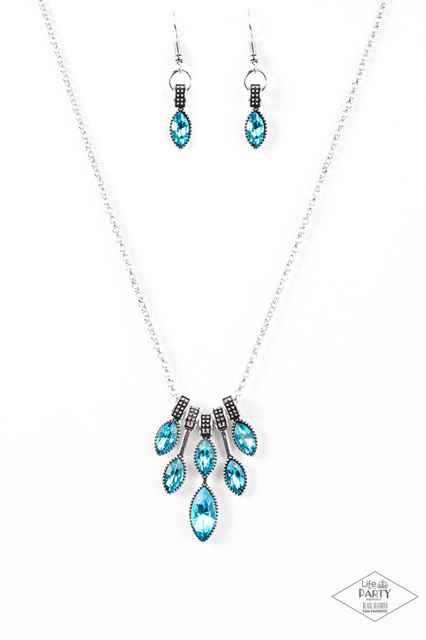 You Should See Me In A Crown - Blue Necklace