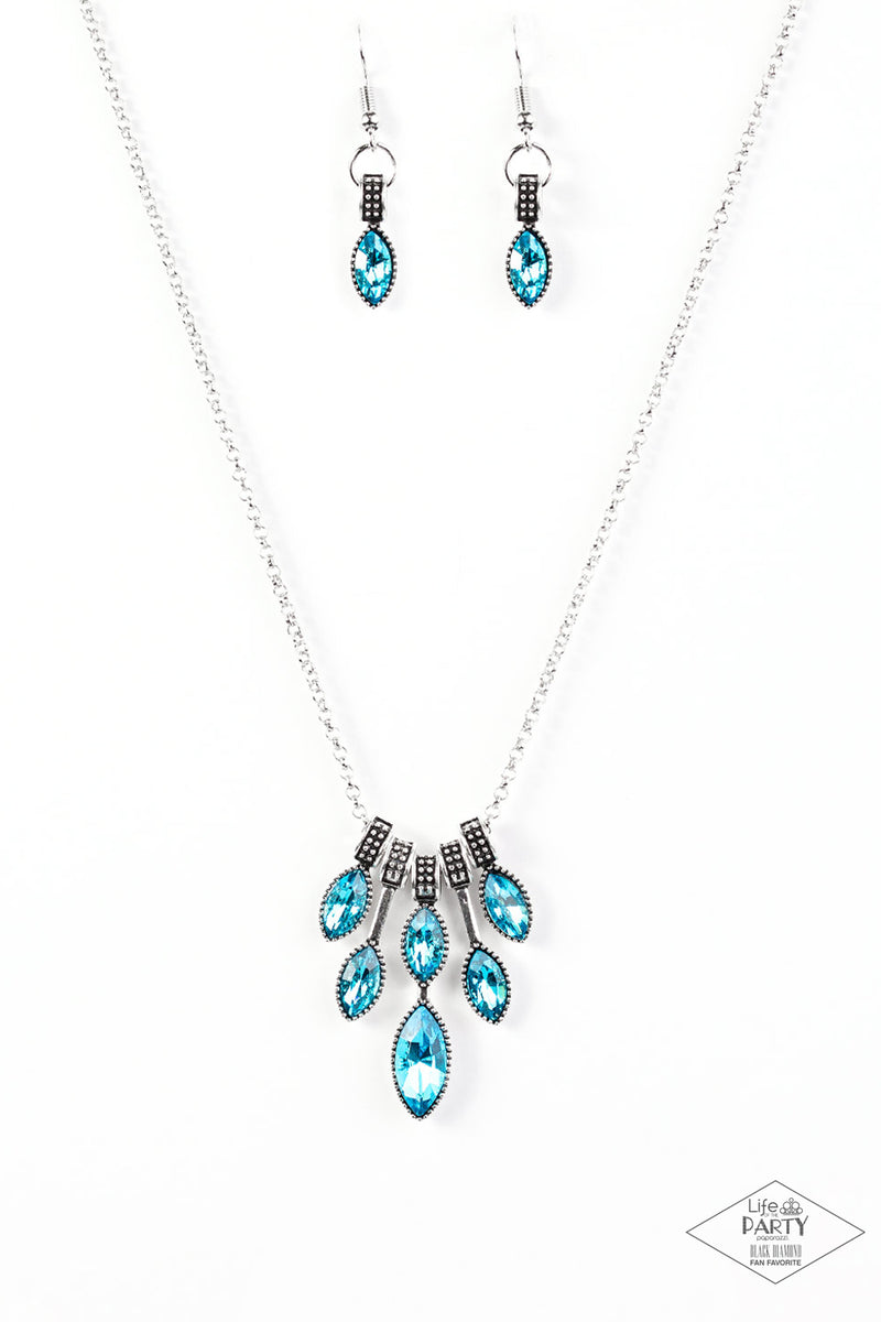 You Should See Me In A Crown - Blue Necklace