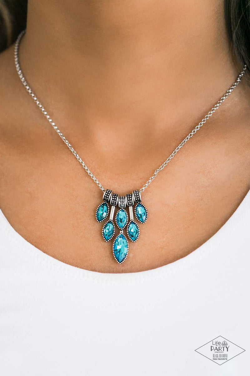 You Should See Me In A Crown - Blue Necklace