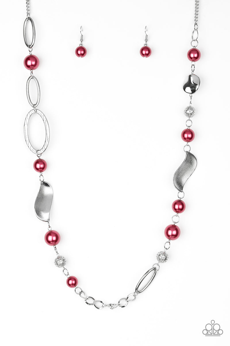 All About Me - Red Necklace