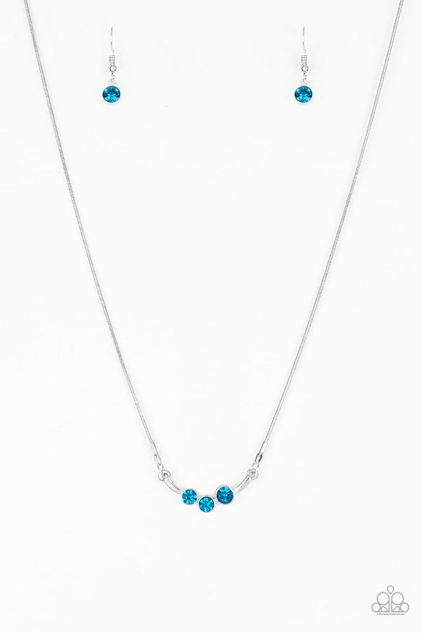 Sparkling Stargazer - Blue Necklace