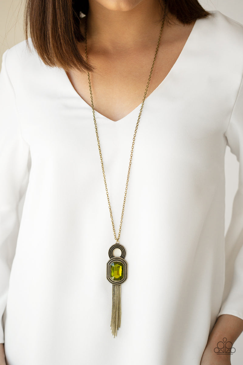 A Good TALISMAN Is Hard To Find - Green Necklace