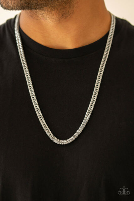 Knockout King - Silver Necklace