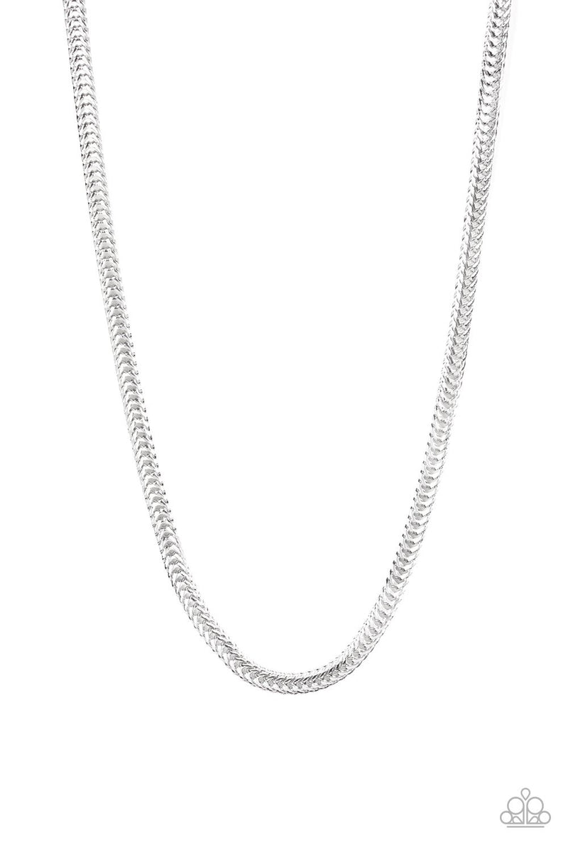 Knockout King - Silver Necklace