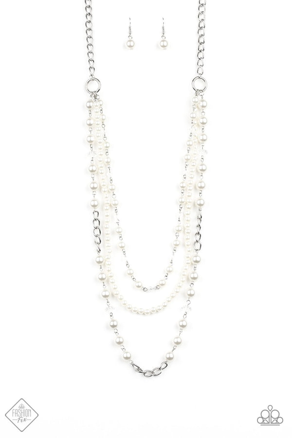 New York City Chic - Pearl Necklace