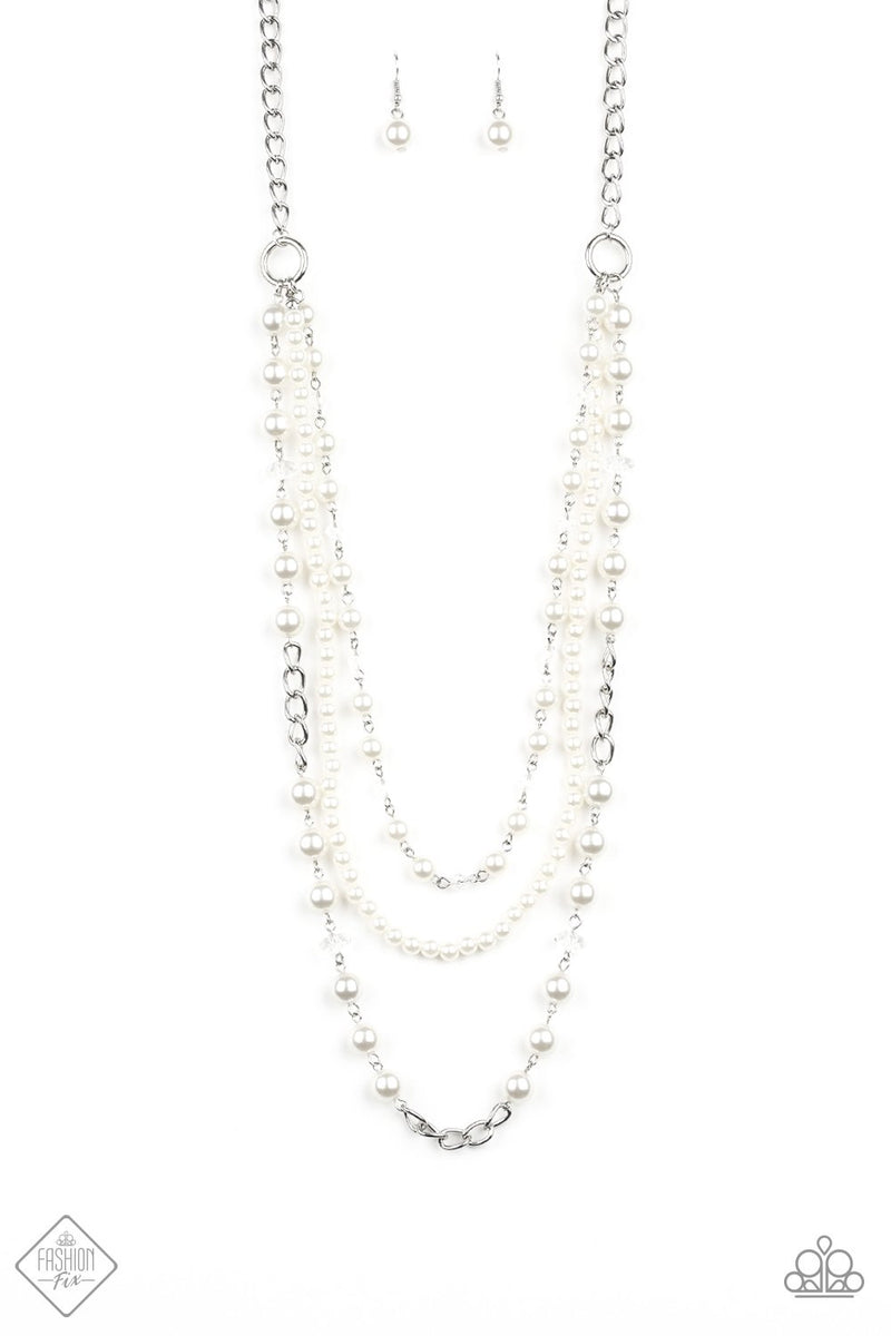 New York City Chic - Pearl Necklace