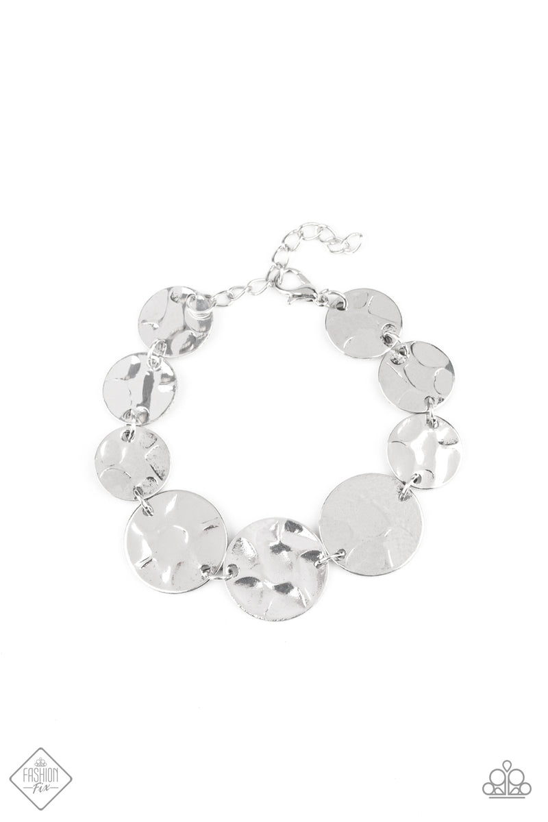 Rustic Reflections Silver Bracelet