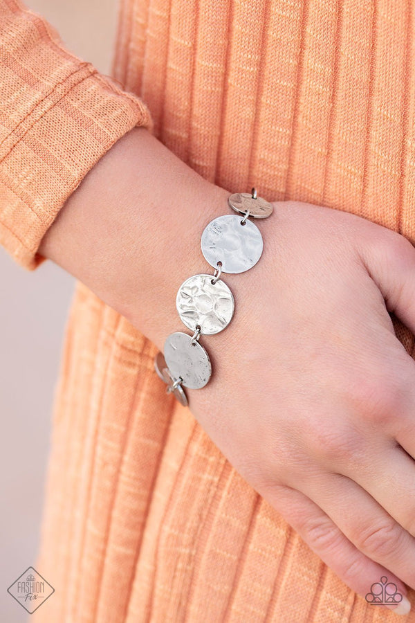 Rustic Reflections Silver Bracelet