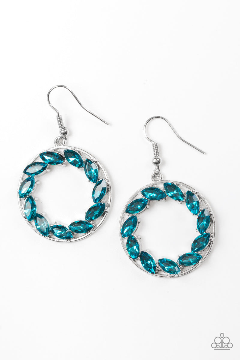 GLOBAL Glow - Blue Earring