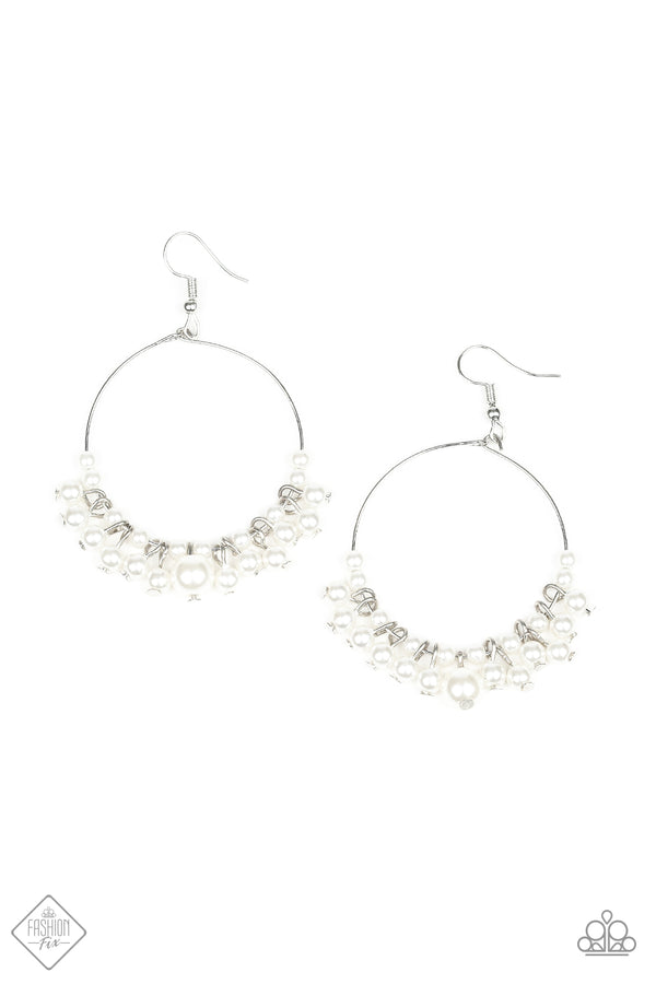 The PEARL-fectionist - White Earrings