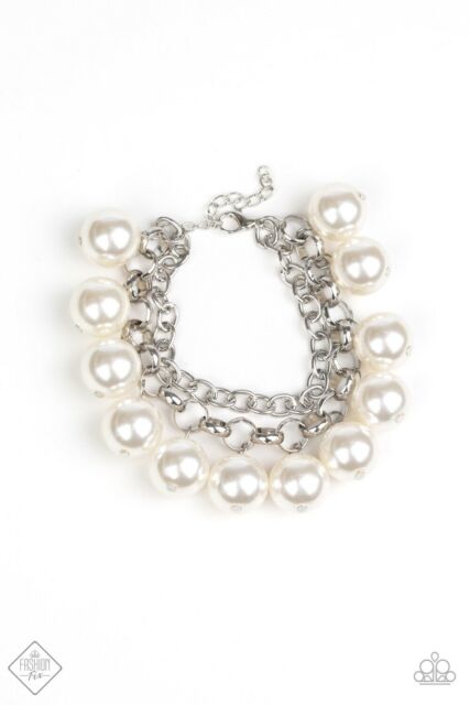 Word on Wall Street- Pearl Bracelet